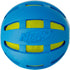 Nerf Dog 3.8in Rubber Checker Crunch Ball – Blue with Green Crunch Bag...