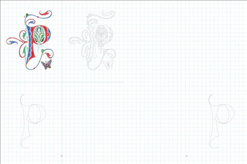 Illuminated Letters Sketchbook (Interactive Journal, Notebook)...