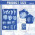 120 Sheets Sun Print Paper Kit Cyanotype Paper Solar Drawing Paper High Sensitive Nature Sun/solar Activated Printing Art for Kids Adults Arts DIY...