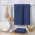 Kitinjoy 100% Cotton Waffle Weave Kitchen Towels, 4-Pack Super Soft and Absorbent Dish Towels for Drying Dishes, Kitchen Hand Towels, 13 in x 28 i...