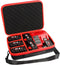 Battery Case Hard Carrying Storage Box Holder, Carrying Case for Milwaukee M12 12V Battery and Charger, Holds for 2.0/3.0/4.0/5.0/6.0/6.5/8/9.0/12...
