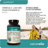 NatureWise Extra-Strength Omega 3 Fish Oil Supplement - 1000mg per Serving - 600 EPA & 400 DHA and Vitamin E - Support for Heart & Brain Health - ...
