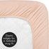 Sweet Jojo Designs Peach Baby or Toddler Fitted Crib Sheet for Watercolor Floral Collection...