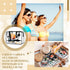 3 Pcs Beach Clear Makeup Bag, Beach Cosmetic Bags Seaside Clear Toiletry Bag Transparent PVC Waterproof Zipper Pouch Travel Organizer Storage Bag ...