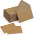 100 Pack 4 x 2.75" Mini Envelopes 120GSM Gift Card Kraft Envelopes Bulk Small Paper Gift Card Sleeves Greeting Card Business Card Brown Tiny Envel...