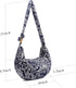 Women Hippie Crossbody Bag cloth boho Sling Bag Canvas Bohemian Hobo Hand Bags...