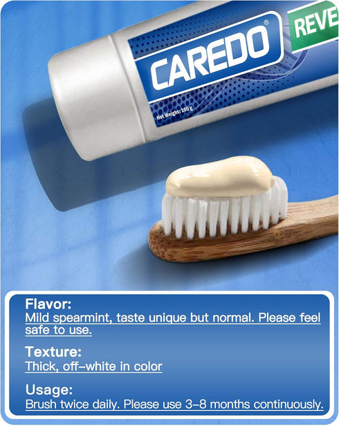 Upgraded Taste - Home Cavity Repair Toothpaste Hydroxyapatite Toothpaste Reverse Cavities Dental Caries, Remineralizing Tooth Decay Treatment for ...