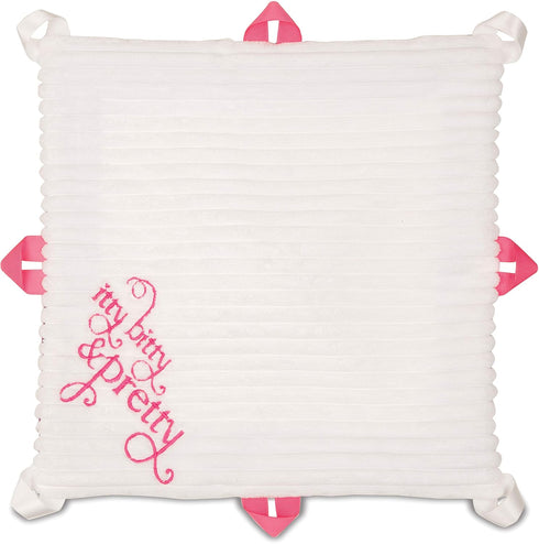 Pavilion Gift Company Lovie Baby Blanket, Grape Jelly, 13"...