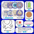 8Pcs Evil Eye Diamond Painting Coaster 5D Diamond Cup Mat with Holder Cork Pad Rhinestone Non Slip Drink Table Coaster for Beginners Adults DIY Pa...