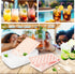 ice Cube Tray for Freezer With Lid and Bin, 1''x66 Round ice Cube Mold With Container, ice Ball Maker Mold Sphere ice Mold For whiskey, Drinks, Co...