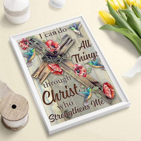 Clendo Christ Diamond Painting Kits for Adults, 5D DIY Full Drill Diamond Dots Paintings with Diamonds Gem Art and Crafts for Adults Home Wall Dec...