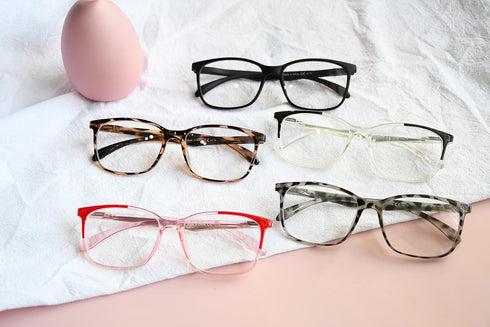 Eyekepper 5 Packing Reading Glasses Women Large Frame Readers Men +2.25...