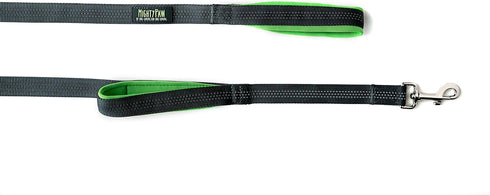 Mighty Paw Dual Handle Dog Leash - Reflective Lead with Two Handles - Dual Dog Leash Long - 2 Handle Dog Lead - Dog Leash with Traffic Loop Dog Le...