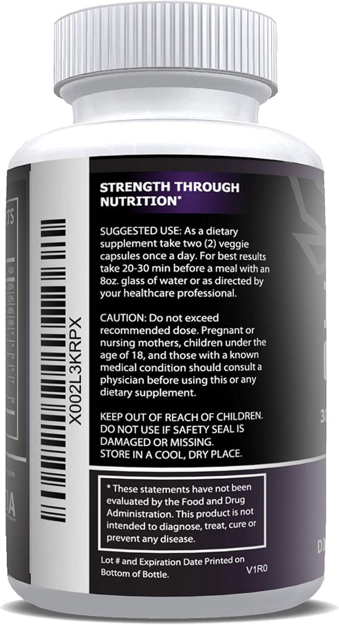 OX NUTRITION 10 in 1 Elderberry, Vitamin C, Zinc, Vitamin E, Vitamin B6, Echinacea, Garlic, Turmeric, L-Glutamine HCL & Lactobacillus Probiotics &...