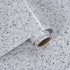 White Granite Marble Contact Paper Glossy Terrazzo Marble Wallpaper for Bathroom Kitchen Countertops Removable Waterproof Self Adhesive Granite Ma...