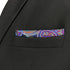 S&W SHLAX&WING Pocket Squares for Men Blue Colours Purple Fuchsia Floral...