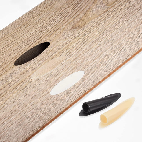 MECCANIXITY 9mm Plastic Pocket Hole Plugs,Wood Plugs for Pocket Hole Jig Working Tool Accessories,Grey Pack of 100...