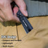 FLISSA Pocket Knife, Folding EDC Knife, 4 inch D2 Blade, G10 Handle, for Outdoors, Hiking, Camping, Black...