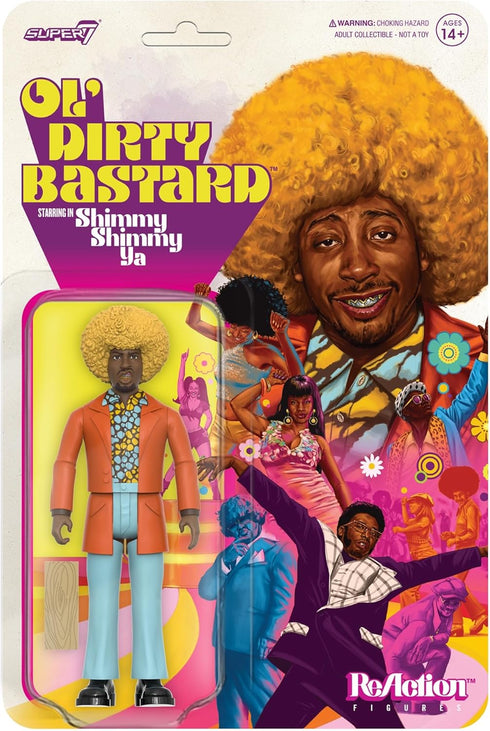 Super7 ODB Shimmy Shimmy Ya - 3.75" ODB Action Figure with Accessory Hip Hop Collectibles and Retro Toys...