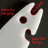 Oven Racks Pull Push Tool- Heat Resistant Acrylic Push-Pull Stick/Puller-Easy Grip Design - Essential for Safe Cooking - Kitchen Accessory/White...