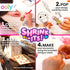 Ooly Shrink-Its! 24 PC DIY Shrinking Art Bracelet Kit That Creates BFF Bracelets, Includes 20 Plastic Pre Cut Charms and More! No Mess Art for Kid...