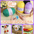 Fadoub Yarn for Crocheting,300G Blue Yarn,Easy Peasy yarn,Cotton Crochet Knitting Yarn for Beginners with Easy-to-See Stitches, Soft Yarn for Begi...