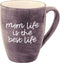 Mom Life Mom Life is the Best Life Deep Purple Large 20 oz Ceramic Coffee Mug Tea Cup, Purple...