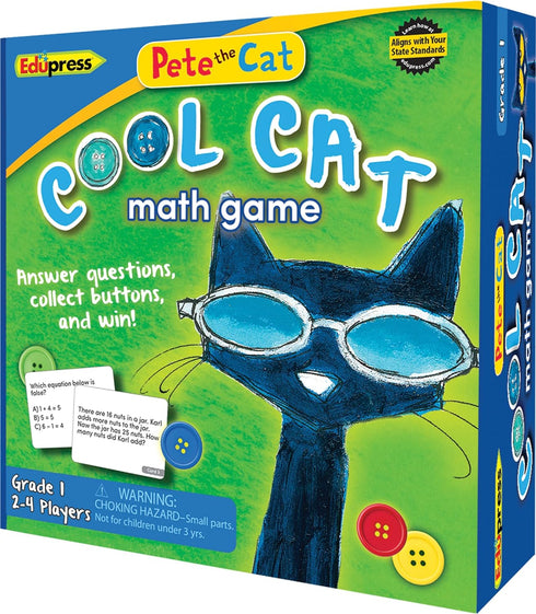 Edupress Pete The Cat Cool Cat Math Game 1 (EP63531)...