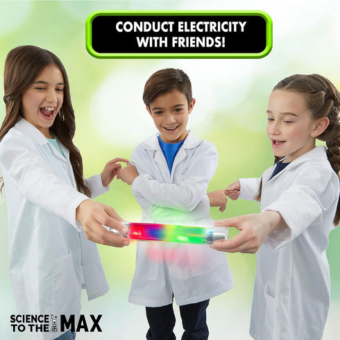 Hands On Lightning Rod - Educational Science Toys for Boys and Girls - Learn Science of Electricity and CIrcuits - Human Electricity Conductor...