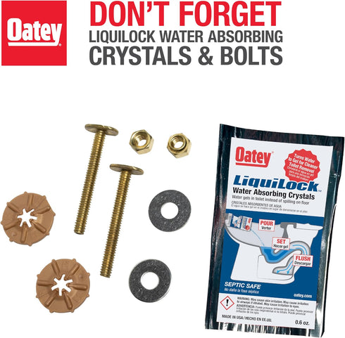 Oatey 31190 Heavy Duty Wax Bowl Ring, 3" or 4" waste lines...