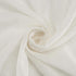 No. 918 Genevieve 2-pack 2-pack Linen Weave Sheer Semi-Sheer Grommet Curtain Panel Pair, 50" x 96", Cream...