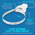 Body Fat Caliper and Measuring Tape for Body - Skinfold Calipers and Body Fat Tape Measure Tool for Accurately Measuring BMI Skin Fold Fitness and...