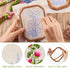 Spritewelry 2 Sets Embroidery Kit for Beginners Art Craft Handy Sewing Embroidery Practice Kit with Instructions Embroidery Clothes with Pattern, ...
