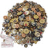 500-600 Pieces Variou Size Resin Buttons Various Shapes Variou Color Sewing Craft Kids Handmade Button Painting DIY Ornament with 60" Long Soft Ru...
