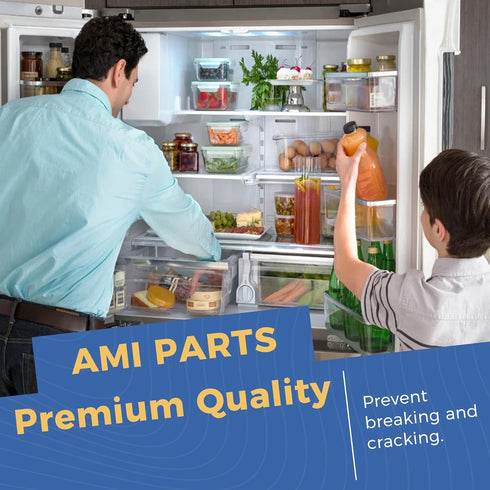 AMI PARTS 5304486359 Refrigerator Door Handle-Replaces 5304506469 5304504507 242059501 242059504 (2 Pack)...