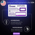 QuantaDose® UVC Light Test Card with UVC Light Wavelength Indicator and Photochromic UV Intensity Test...