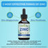 Organic Liquid Zinc Drops Supplement with Zinc Picolinate and Bisglycinate 4 fl, USDA Organic, Gluten-Free, Vegan and GMO-Free (Unflavored)...