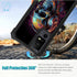 for TCL 40 XL Case,TCL 40 T Phone Case with Glass Screen Protector,Heavy Duty Hard PC,Shock-Absorbing Corner TPU Bumper Shockproof Protective Phon...