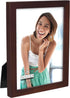 Malden International Designs Dark Walnut Concept Wood Picture Frame, 5x7, Walnut...