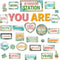 Affirmation Station Bulletin Board Set Cactus Motivational Posters for Classroom You Are Positive Accent Cutouts Inspirational Decoration for Home...