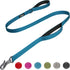 Fida 4 FT Heavy Duty Dog Leash with 2 Comfortable Padded Handles, Traffic Handle & Advanced Easy Snap Hook, Reflective Walking Lead for Large, Med...