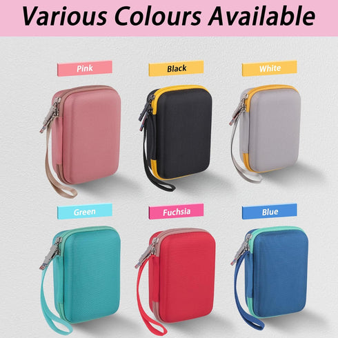 khanka Hard Travel Case for Kodak smile+/ Kodak Smile Plus Wireless Digital Instant Print Camera with Effect-Changing Lens, 2x3” Sticky-Backed Pho...