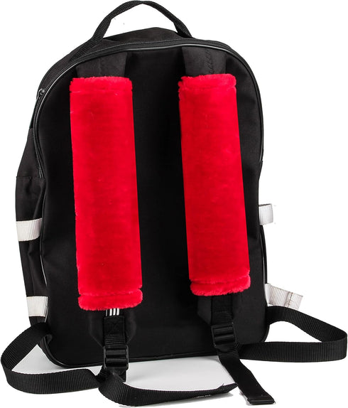 Amooca Soft Faux Fur Universal Fit Seatbelt Cover Car Truck SUV Airplane Seat Belt Shoulder Pad for Carmera Backpack Straps Neck Cushion Protector...
