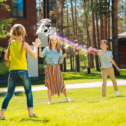 Astronaut Flying Toys for Kids Flying Orb Ball Toy Hand Operated Drones with LED Light Flying Ball Drone Indoor Outdoor Boys Girls Adults Gifts...
