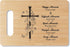 Christian Bamboo Cutting Board Gift, Bible Verse Cutting Board Home Kitchen Decor, Encouragement Spiritual Gifts, Inspirational Gifts For Women Fa...