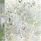 Instruban Window Privacy Film 3D Tulip Pattern - Static Cling No Glue Anti UV Decorative Window Vinyl, Window Sticker for Home Office -17.5 x 78.7...