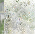 Instruban Window Privacy Film 3D Tulip Pattern - Static Cling No Glue Anti UV Decorative Window Vinyl, Window Sticker for Home Office -17.5 x 78.7...