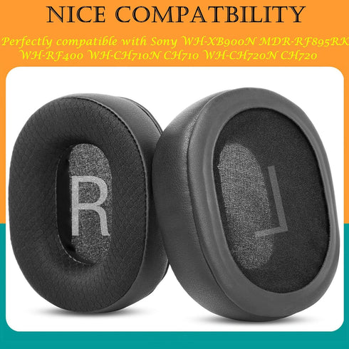 TaiZiChangQin WH-XB900N Ear Pads Ear Cushions Replacement Compatible with Sony WH-XB900N MDR-RF895RK WH-RF400 WH-CH710N WHCH710 WH-CH720N WHCH720 ...
