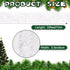 KIMOBER 32.8 Ft Christmas Tinsel Garland,White Metallic Garland for Christmas Tree,Wedding Party Decorations...