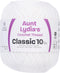 Aunt Lydia Value Crochet Cotton, White - 151.0201...